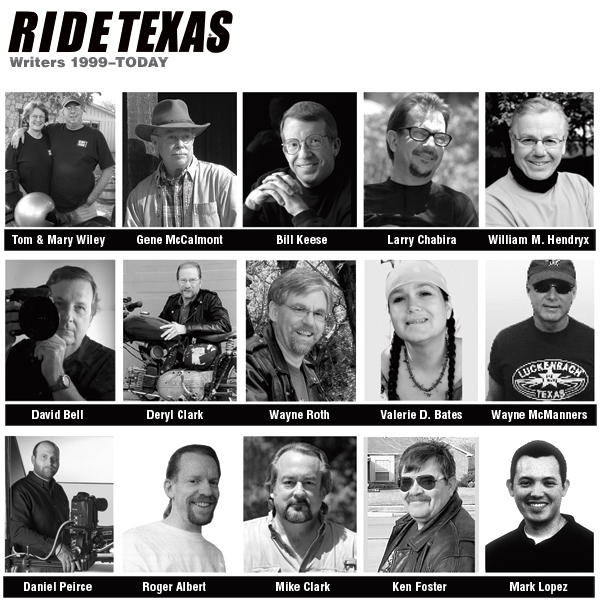 Celebrating the writers during RIDE TEXAS® 15-Year Anniversary