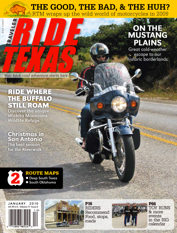 On the Mustang Plains (S. Texas Plains),Ride Where the Buffalo Roam (Oklahoma), THE GOOD, THE BAD, AND THE HUH?:RT Wraps up the best, worst and weirdest of 2009, and more.