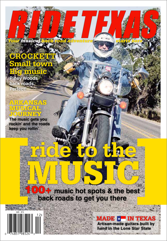 It's your guide to music hot spots, events. and happenings across the state, and of course, the best back roads to get you there.