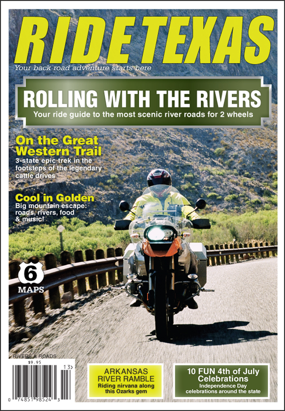 This edition is about the roads that travel over, around, and alongside rivers. Ride cool, rolling with the rivers!