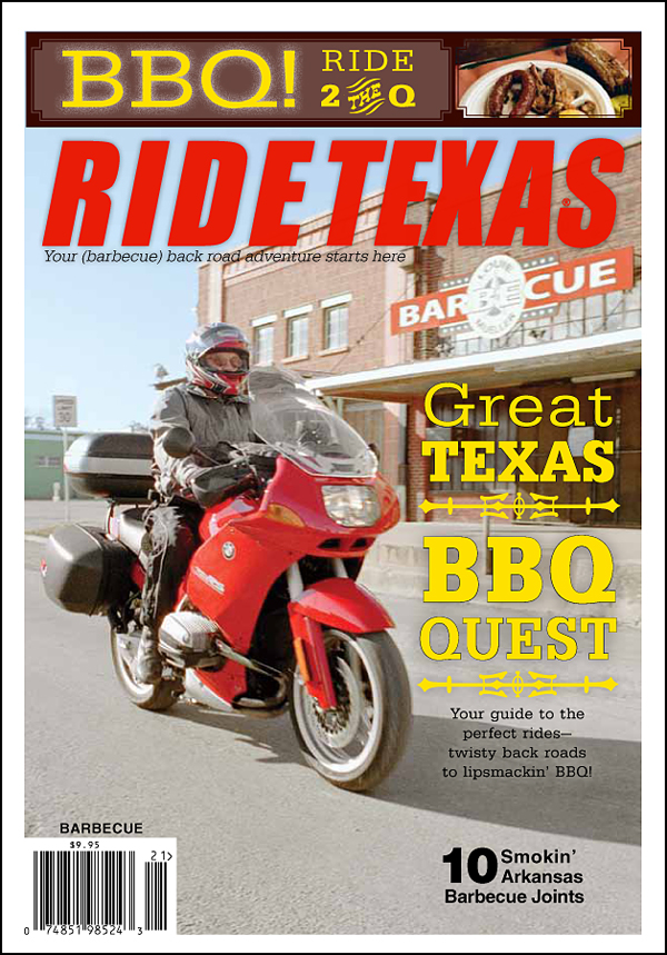 We've scoured the state for the best Q and the best roads to get you there. Includes "The Great Texas BBQ Quest." This is one RT you definitely don't want to miss.