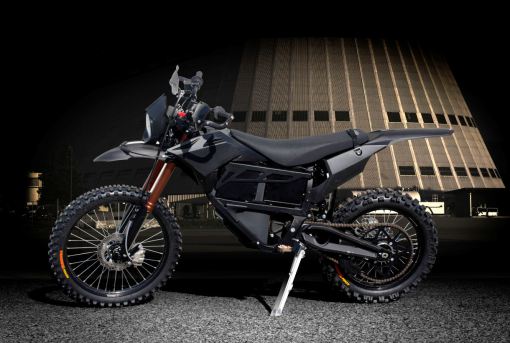 2013 Zero MMX Military Motorcycle offers features especially useful in stealth situations.