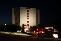 Driving into the drive-in Brazos_copy