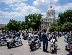 Waco biker protest_credit-Garrett Stanley