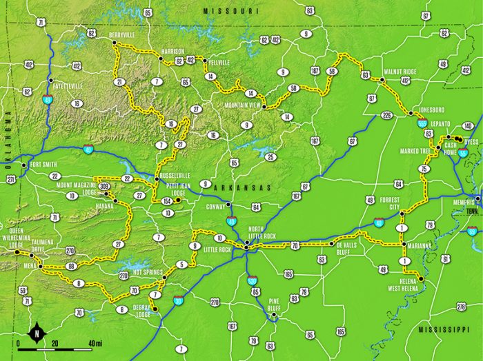 Tour of Arkansas