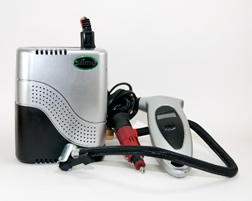 Figure 6 Portable compressors are small and run on 12V