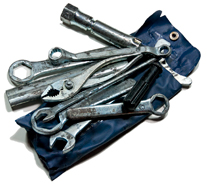 Typical factory toolkit