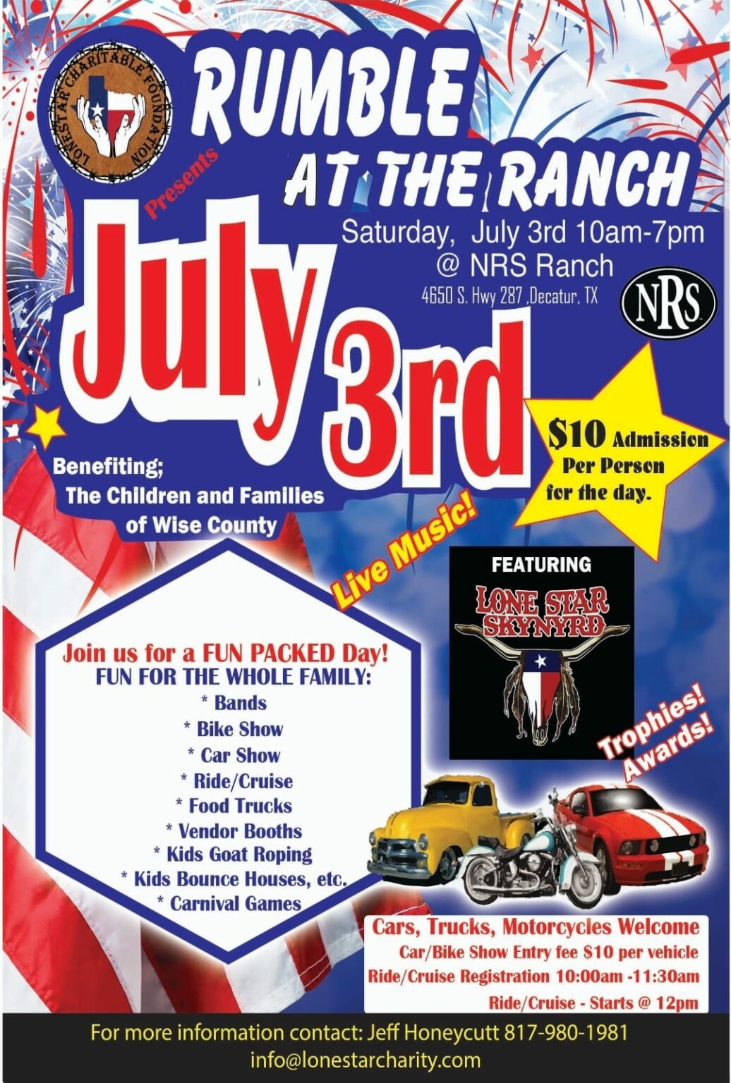 rumble at the ranch Ride Texas