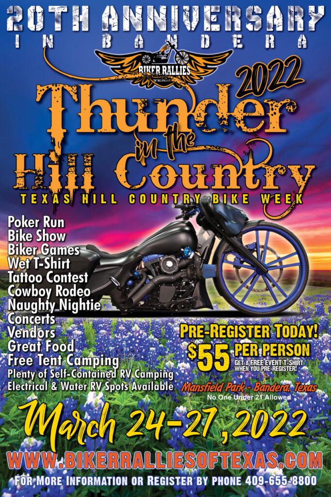 thunder in the hill country 2022 Ride Texas