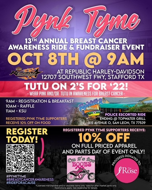 pynk Ride Texas
