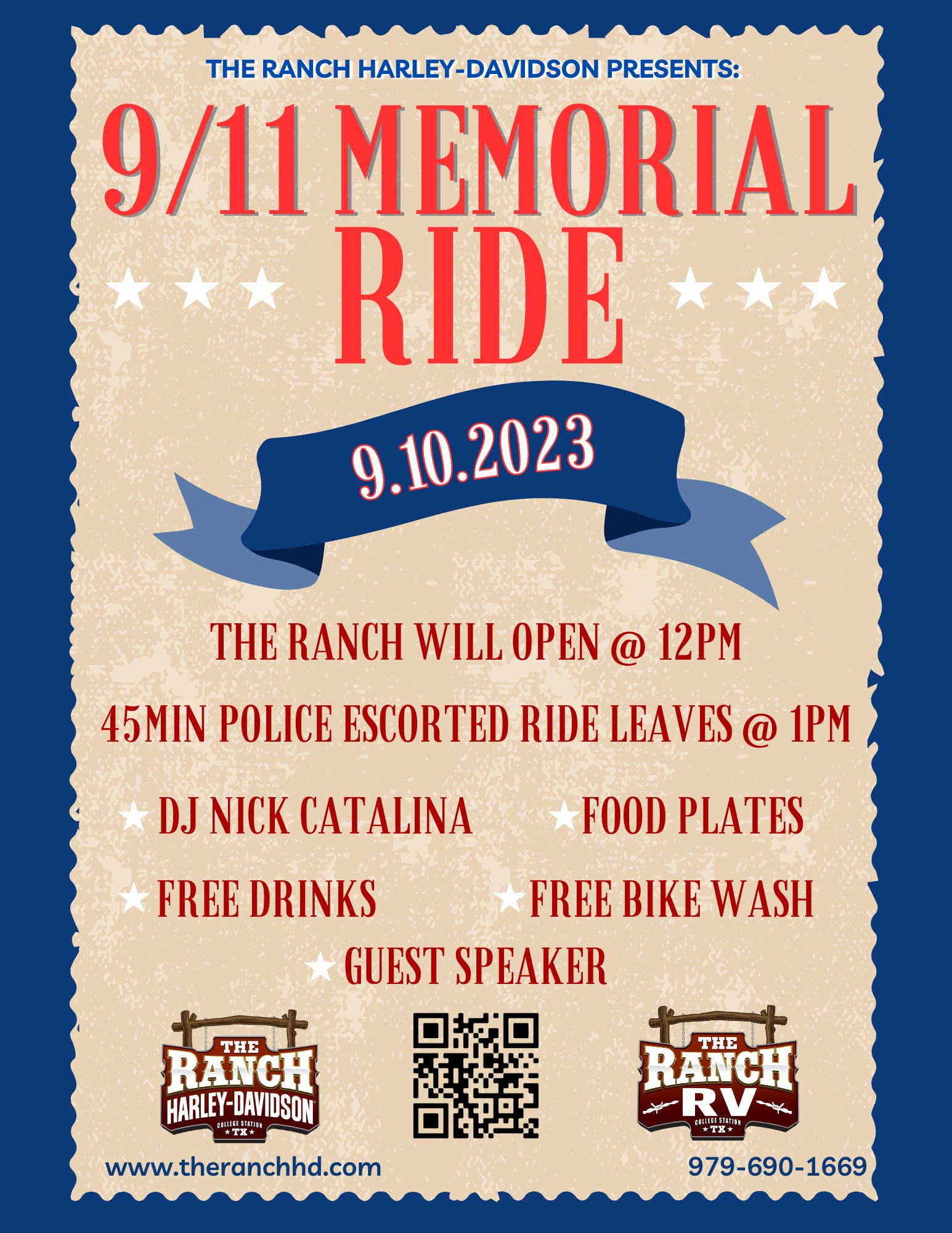 Memorial Ride Texas