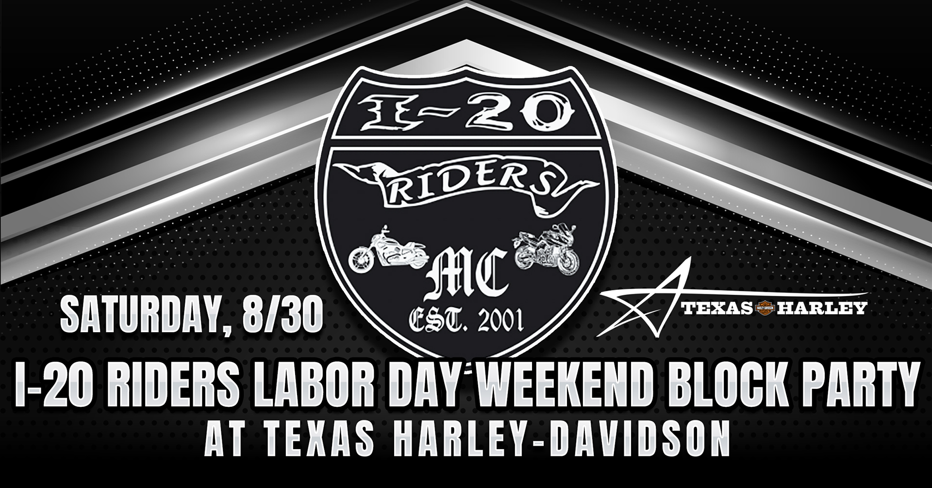 High Rider Texas 1-20 riders - Ride Texas